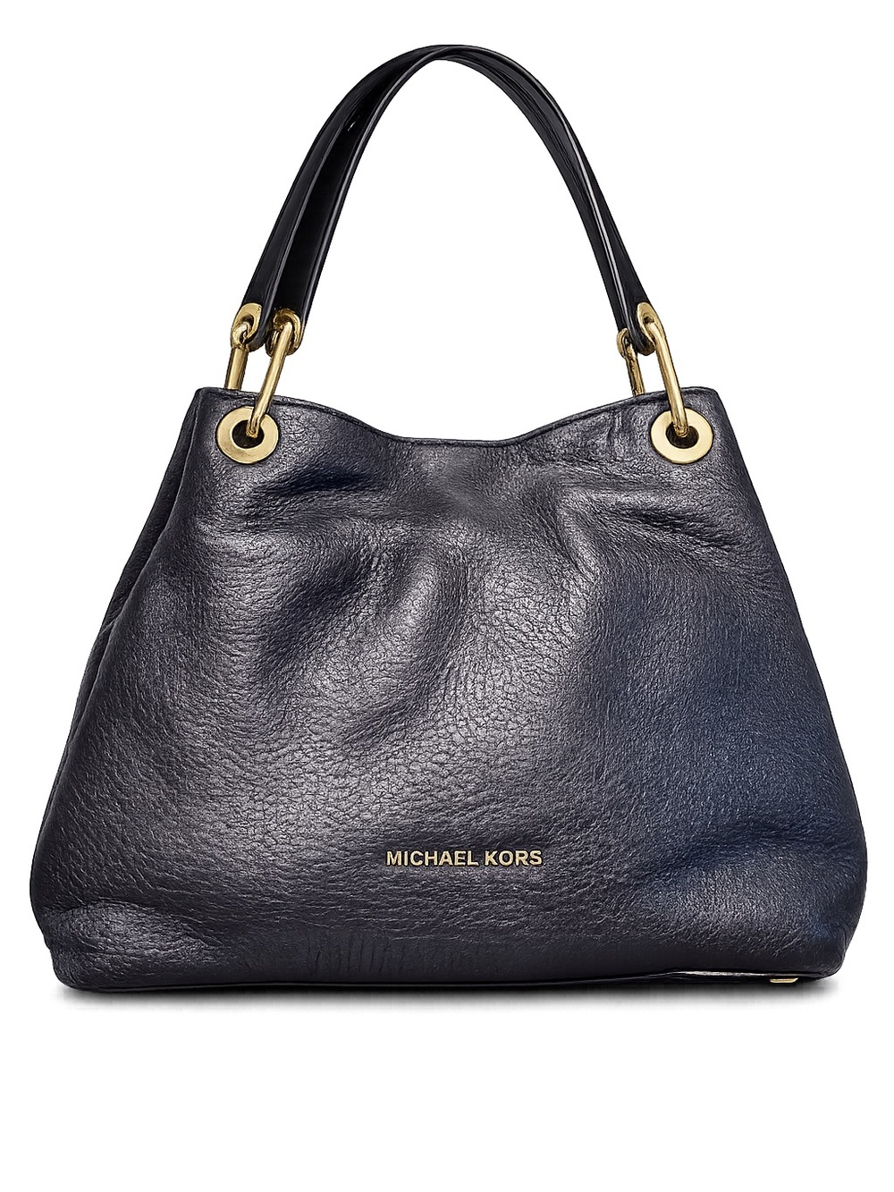 Michael Kors Black Leather Shoulder Bag